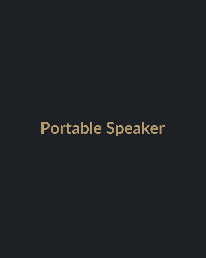 Portable Speaker