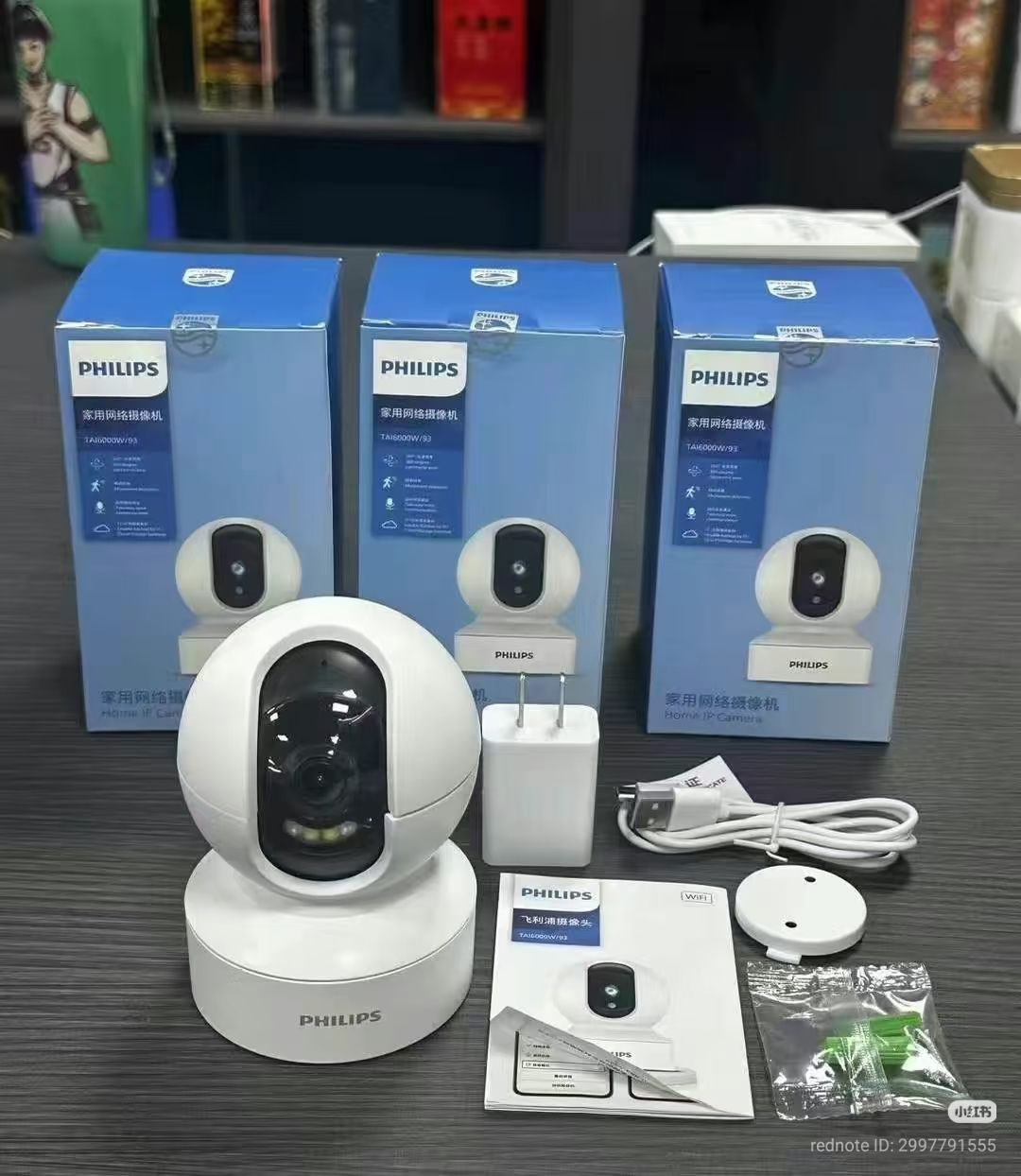 Philips 6000 Series Smart WiFi Security Camera | 2-Way Audio