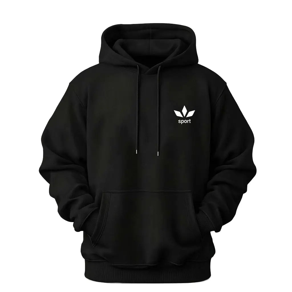 1 Pc Men's Fleece Printed Hoodie