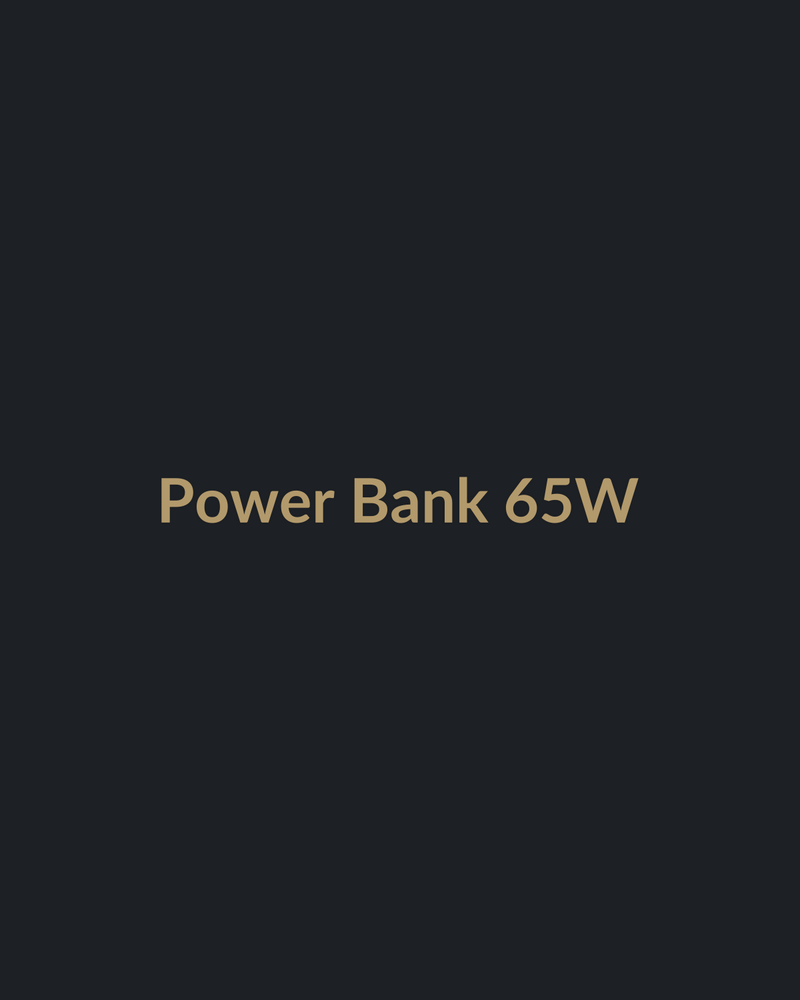 Power Bank 65W
