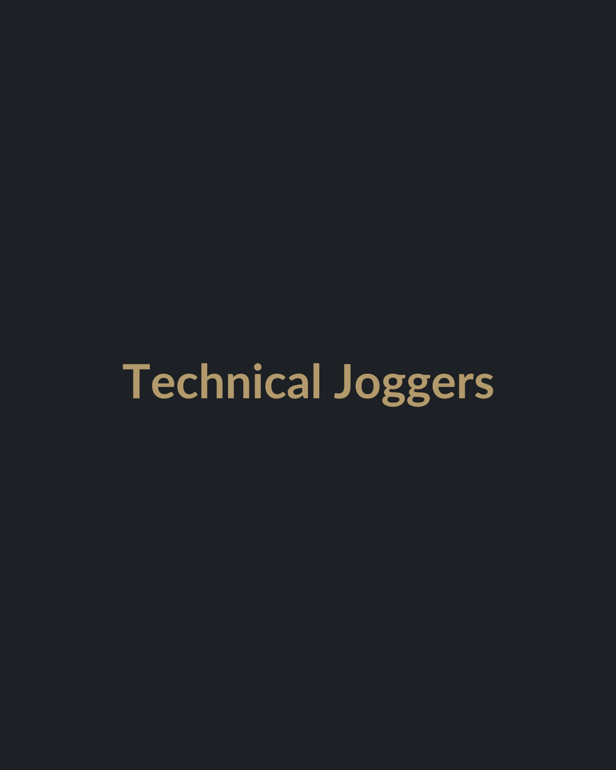 Technical Joggers