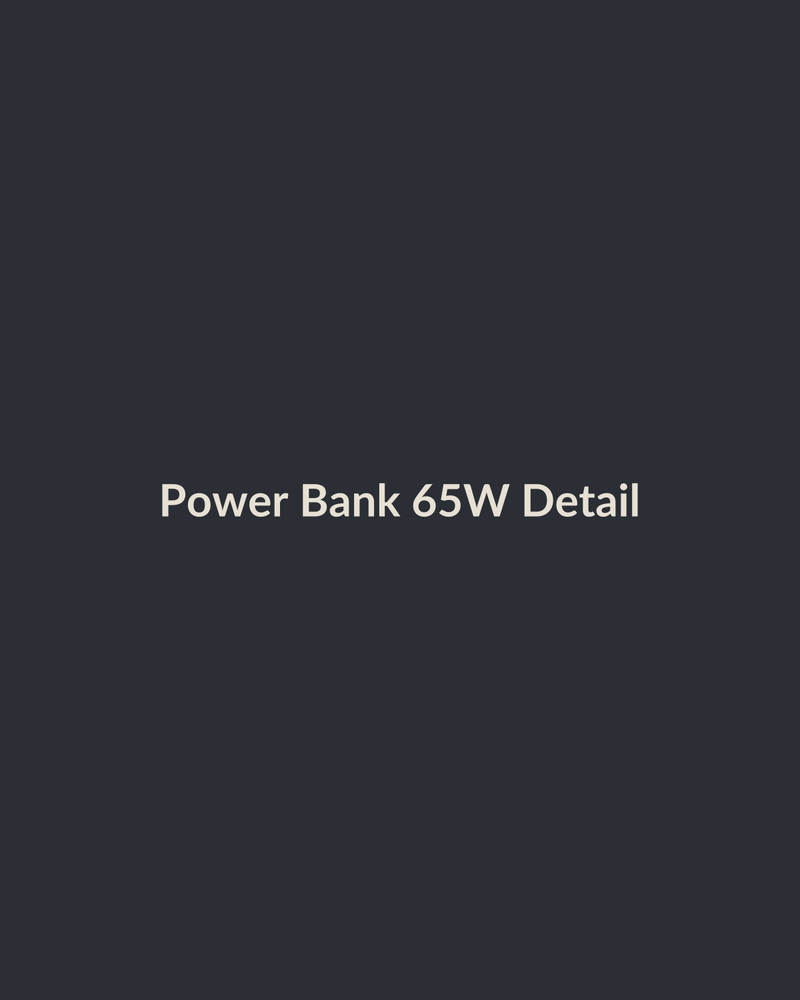 Power Bank 65W